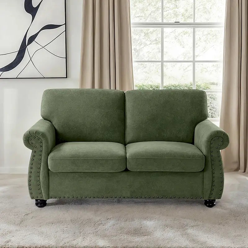 Soft Velvet Loveseat