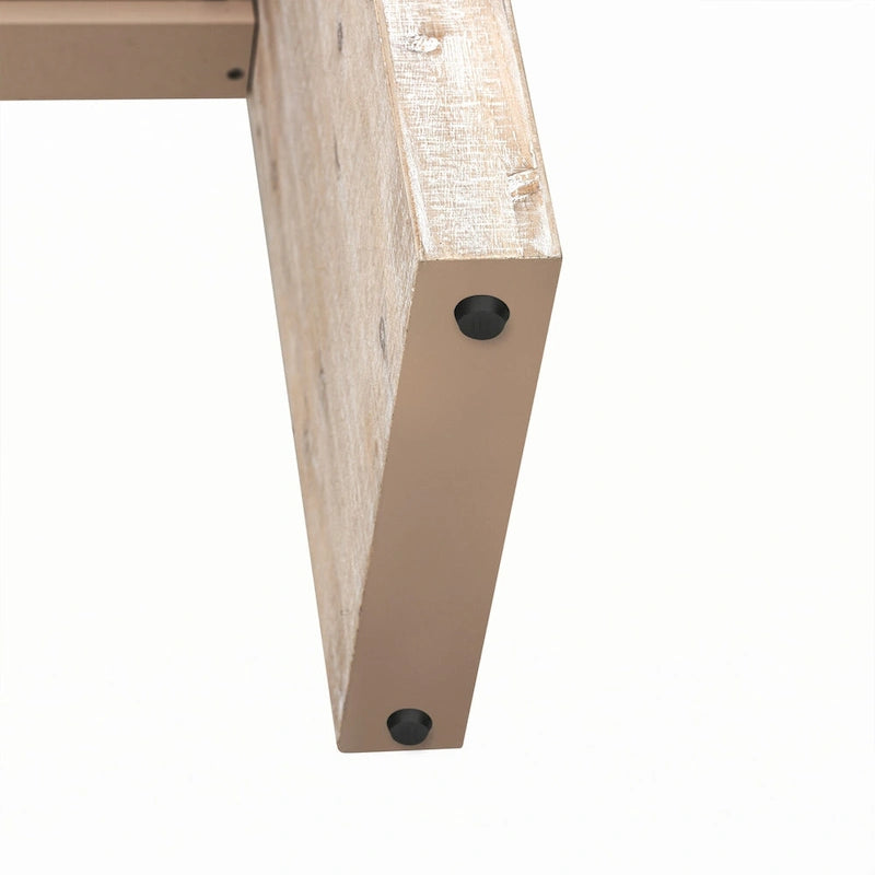 Console Table Entryway Table, Natural Wood Wash