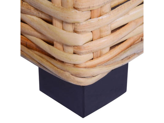 Natural rattan coffee table 45x45x30 cm 87487ELVK