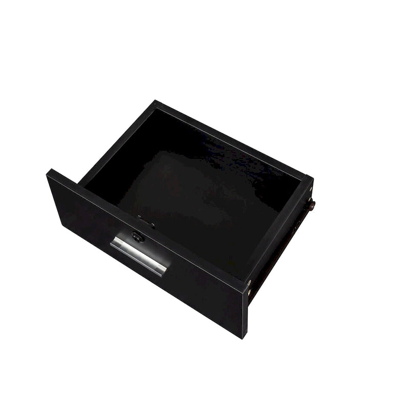 Black Modern, Simple Hair Vanity