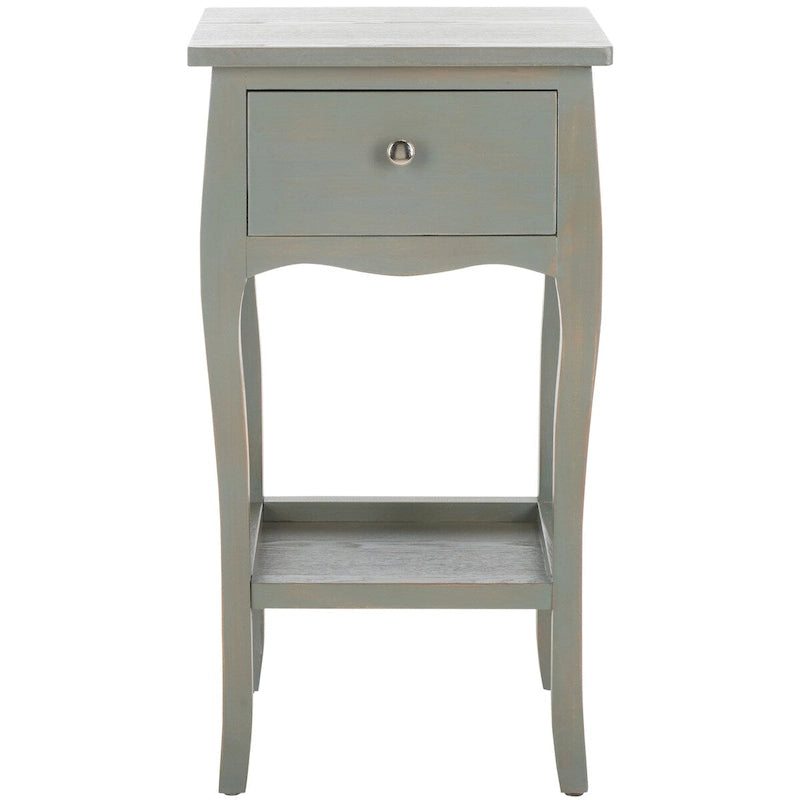SAFAVIEH Mena End Table - 16.1 x 14.2 x 30 - 16Wx14Dx30H