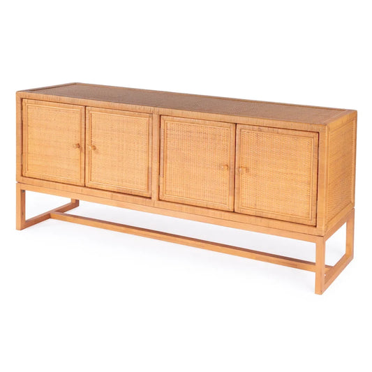 Captiva Rattan 4 Door 76 Sideboard