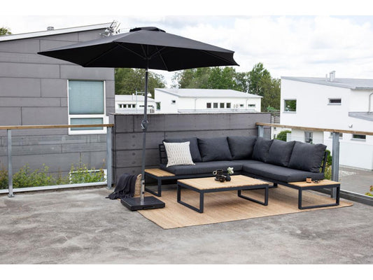 Maisonpuretop Black Grey Parasol. 33008PERU