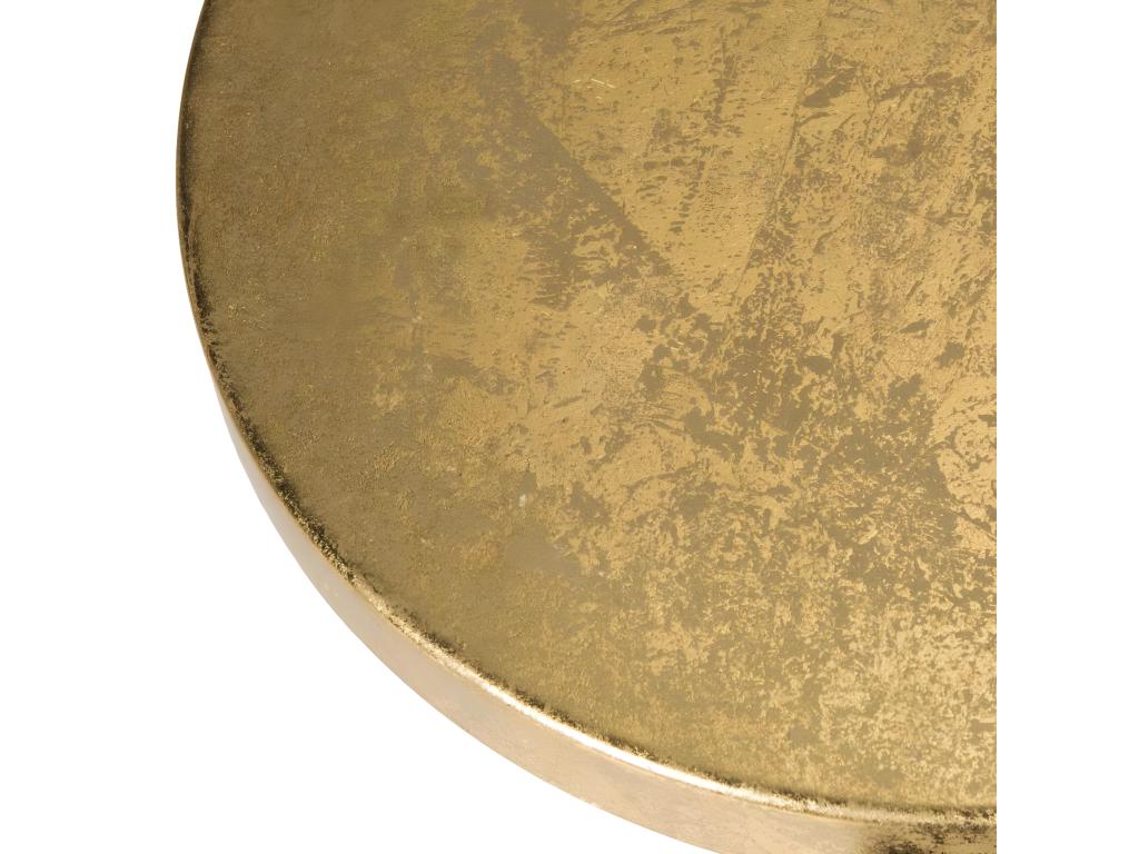 Black and gold bar/counter stool, 34x34x76.2 cm - Maisonpuretop 93852ERUA