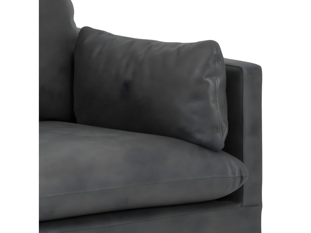 Sunderland 3-seater sofa in anthracite. 04720KWLO