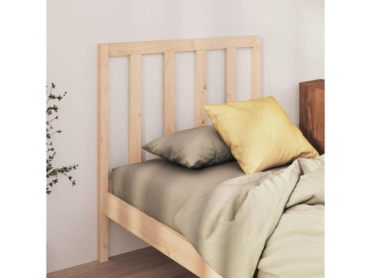 Headboard 106x4x100 cm Solid pine wood 44258DLKC