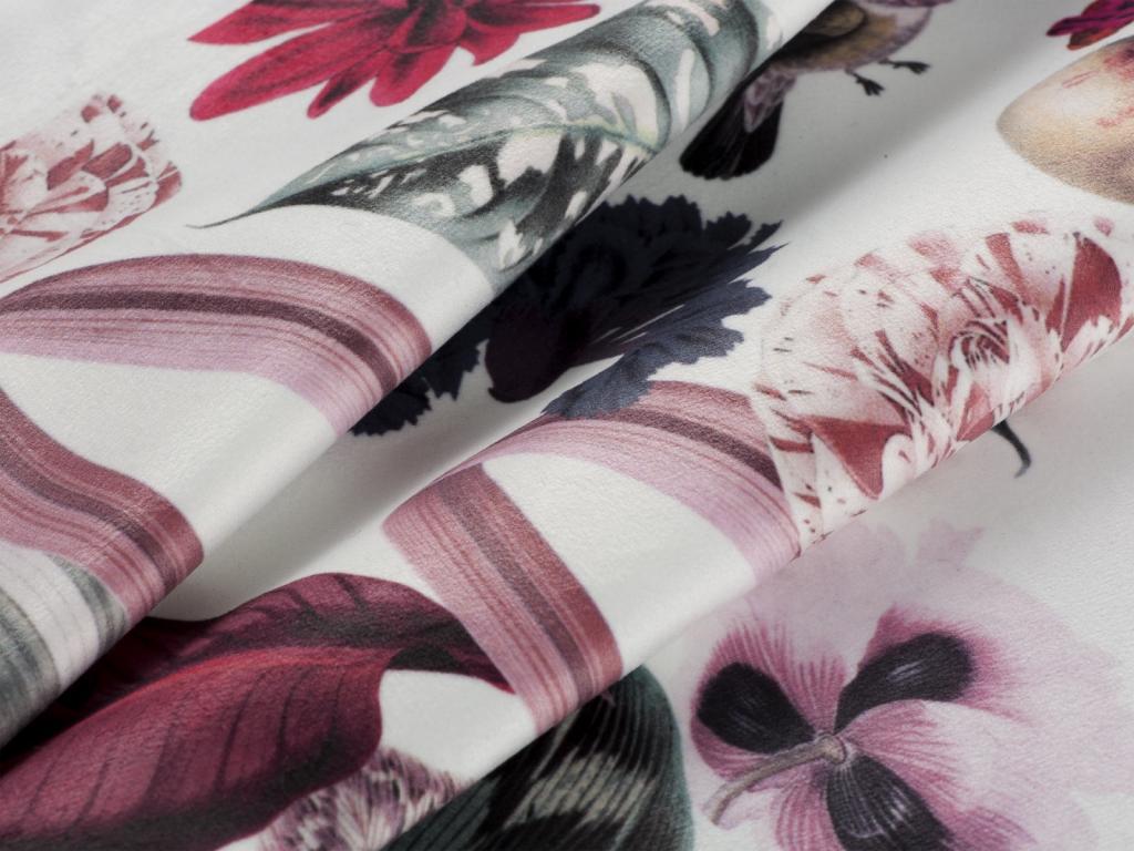 Maisonpuretop - Maisonpuretop Headboard 200x120cm in Tropical Pattern Velvet - 200x8x120cm 47051VTXR