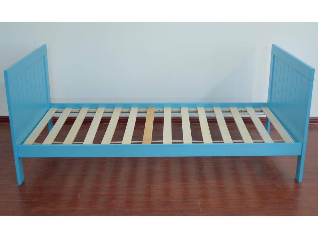 Maisonpuretop Wooden Design Children's Bed 90x200cm Blue 62322FQWE