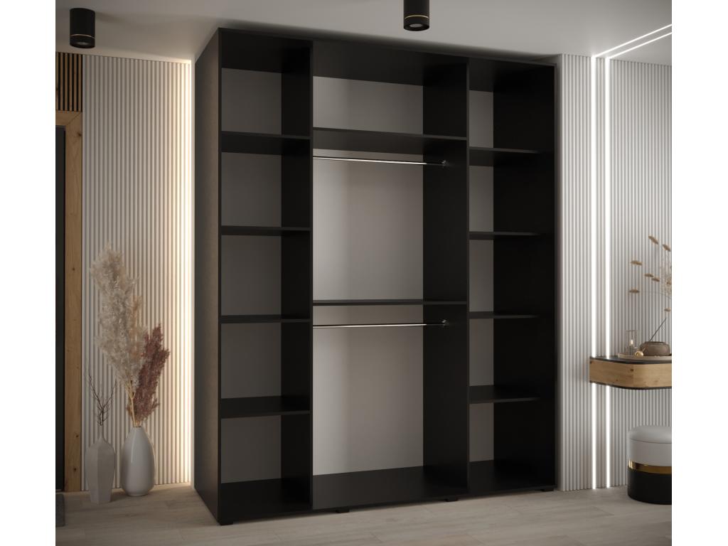 Parisianestop 12 Sliding Door Wardrobe 235.2/190/60 3 Doors 69501MVPM