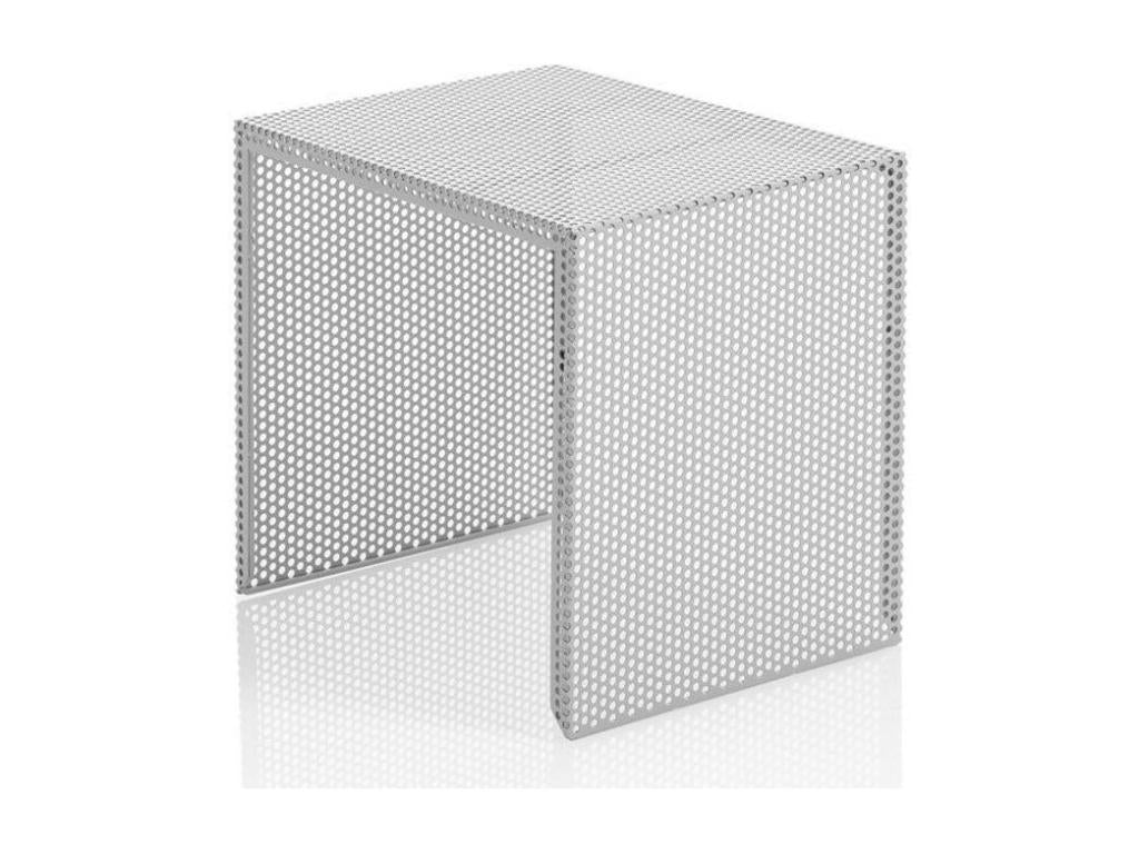Parisianestop Matte Grey Metal Nesting Side Tables - Set of 2 54081UMCM