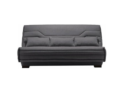 Fabric click-clack sofa with storage, Parisianestop 15cm mattress, Parisianestop 207cm mattress - Grey 09925RRYQ