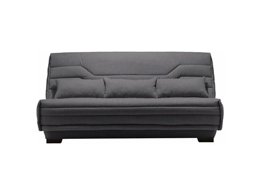 Fabric click-clack sofa with storage, Parisianestop 15cm mattress, Parisianestop 207cm mattress - Grey 09925RRYQ