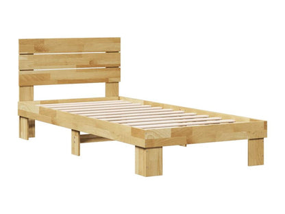 Bed frame with headboard, without mattress, 75x190 cm, 01883COTT