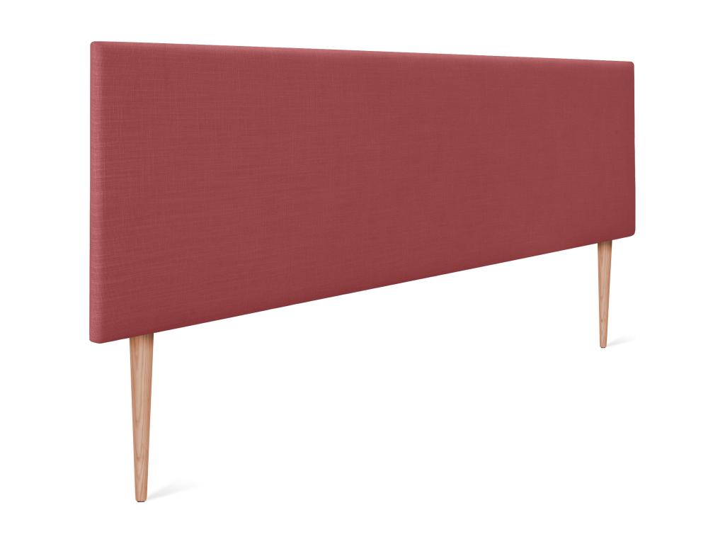 Parisianestop Smooth Natural Linen Headboard 145x105cm with Legs for 135/140cm Beds - Red 81168JYYV