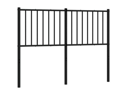 Black metal headboard 120cm 97141UGOO
