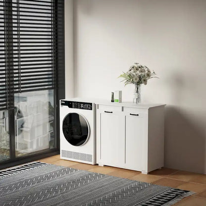 Laundry Cabinet,with 2 Removable Liner Bags