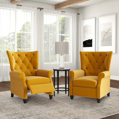 The Canary Recliner, Modern Wingback Chair