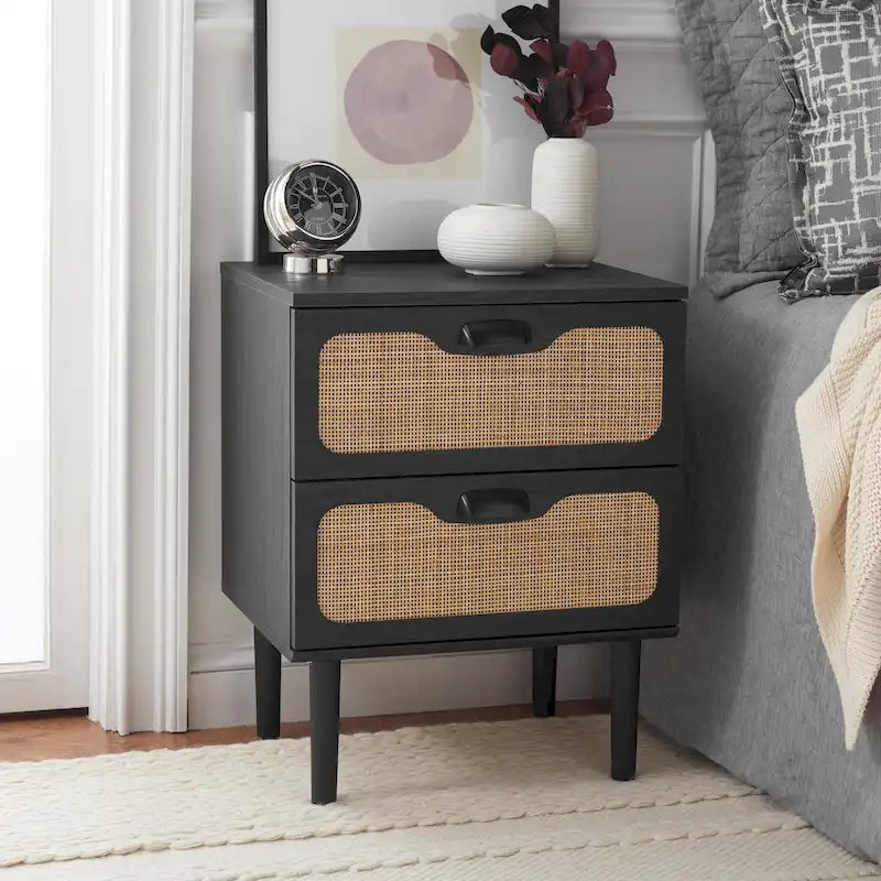 SAFAVIEH Salwa 2-Drawer Nightstand
