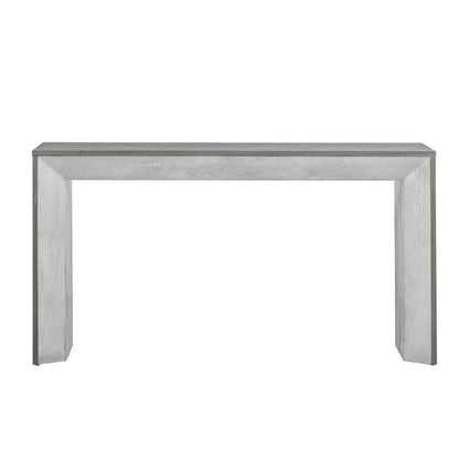 Christopher Knight Home - Mirod Elegant Console Table with Fireplace-Inspired Design and Wood Veneer Top