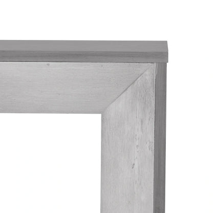 Christopher Knight Home - Mirod Elegant Console Table with Fireplace-Inspired Design and Wood Veneer Top