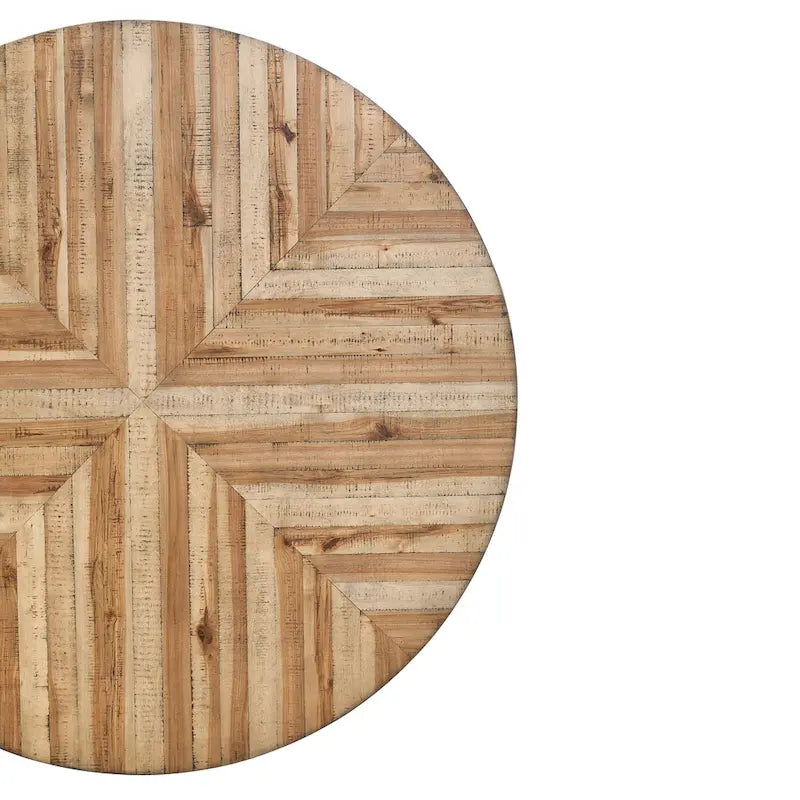 Christopher Knight Home Indoor Dining Round Table With Metal Legs