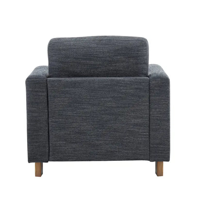 Christopher Knight Home - Harmonia Upholstered Armchair with Solid Wood Frame and Plush Cushioning
