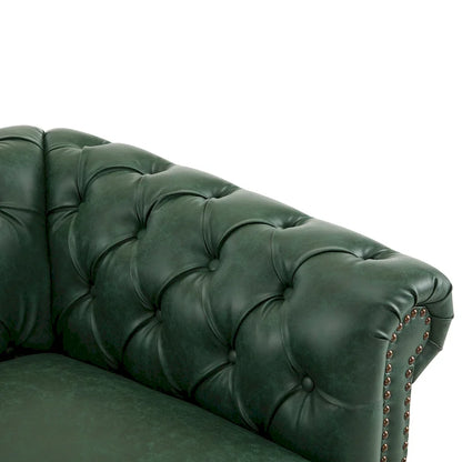 Christopher Knight Home - Chesterfield Swivel Club Chair with Deep Button Tufting and 360-Degree Rotation