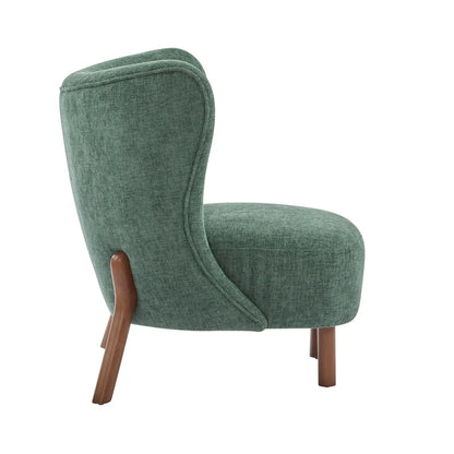 Christopher Knight Home - Camille Modern Upholstered Armless Accent Chair with Plush Seating and Solid Wood Frame