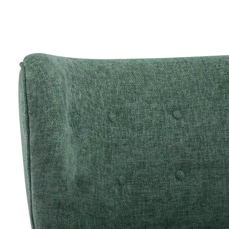 Christopher Knight Home - Camille Modern Upholstered Armless Accent Chair with Plush Seating and Solid Wood Frame