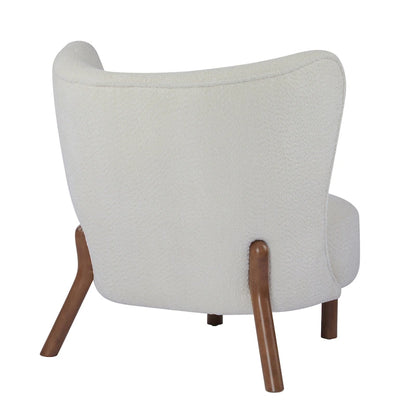 Christopher Knight Home - Camille Modern Upholstered Armless Accent Chair with Plush Seating and Solid Wood Frame