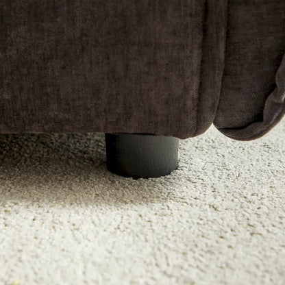 3-pieces Linen Modular Sofa Set with 3+3+1 Seater Combo and Wooden Frame &amp; 5 Pillows