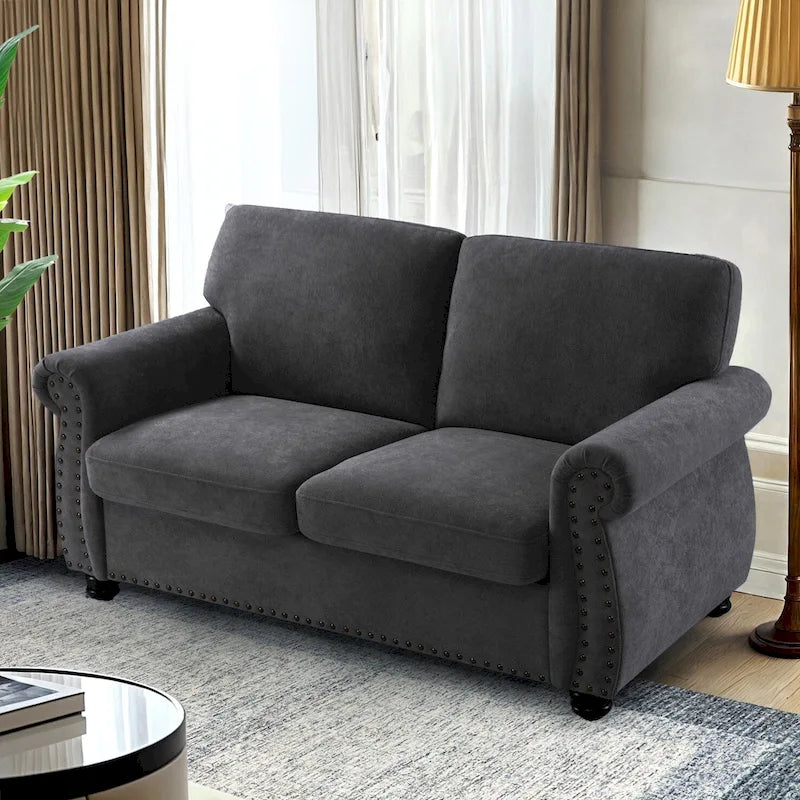 Soft Velvet Loveseat