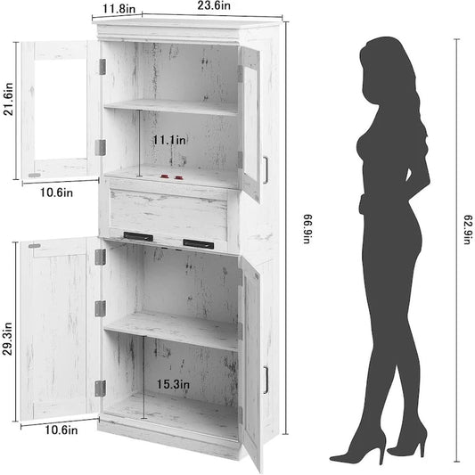 Pantry Storage Cabinet
