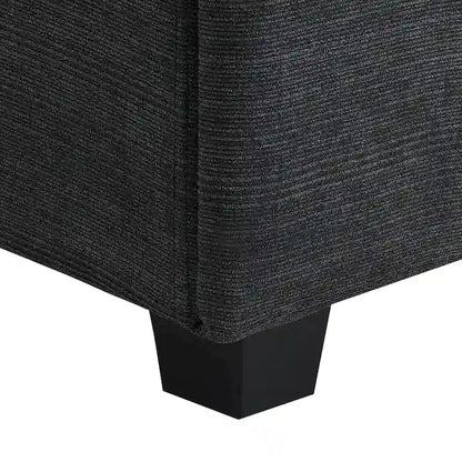 128 Chenille U-Shaped Sectional Sofa with Ottoman, 6-Seater Couch Set and Hidden Storage, USB Charging &amp; Cup Holders