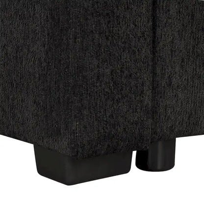 108.6 Chenille U-Shaped Sectional Sofa Bed with USB Ports, Storage Chair, and 3 Back Pillows