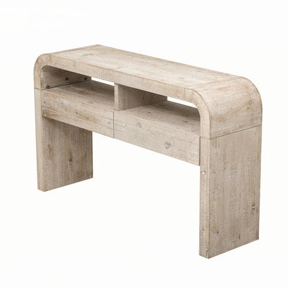 Console Table Entryway Table, Natural Wood Wash