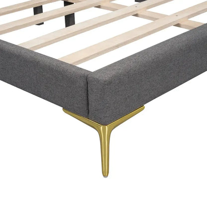 Modern Upholstered Daybed with Armrest and Headrest