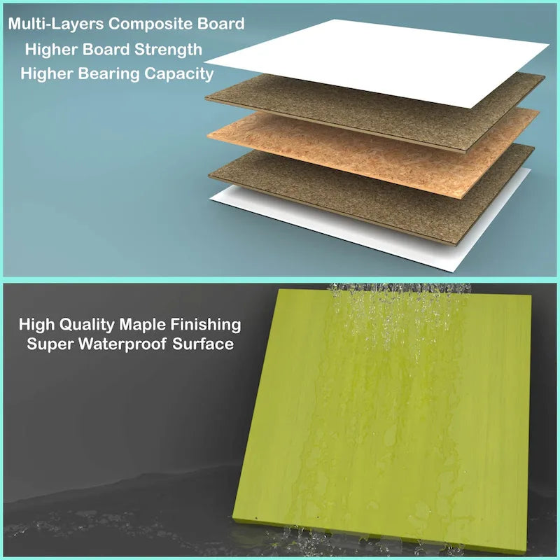 White 77 TV Console with Big Storage &amp; Built-in Socket for TVs Up to 70