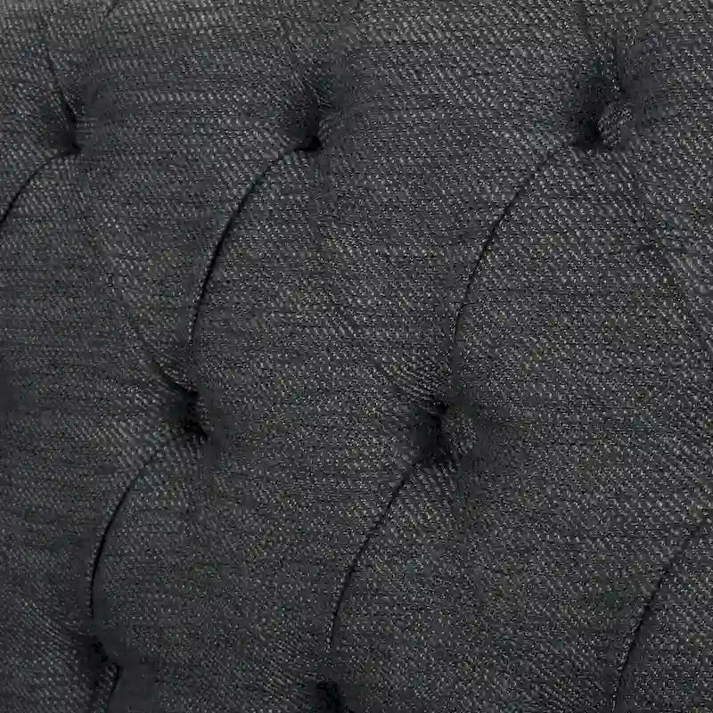 Chesterfield Button Tufted 3-seater Sofa with Nailheads