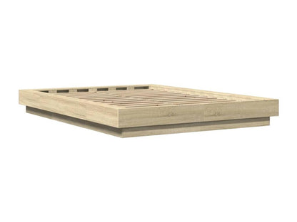 Bed frame with LED Parisianestop oak Parisianestop 120x200 cm 91977EIMM