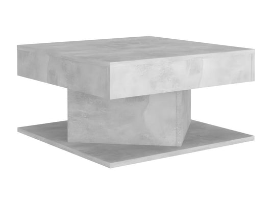 Coffee table, concrete grey, 57x57x30 cm, engineered wood, 30769KQAV