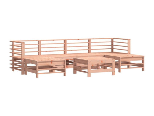 7-piece solid wood garden furniture set Maisonpuretop 76212EYFO