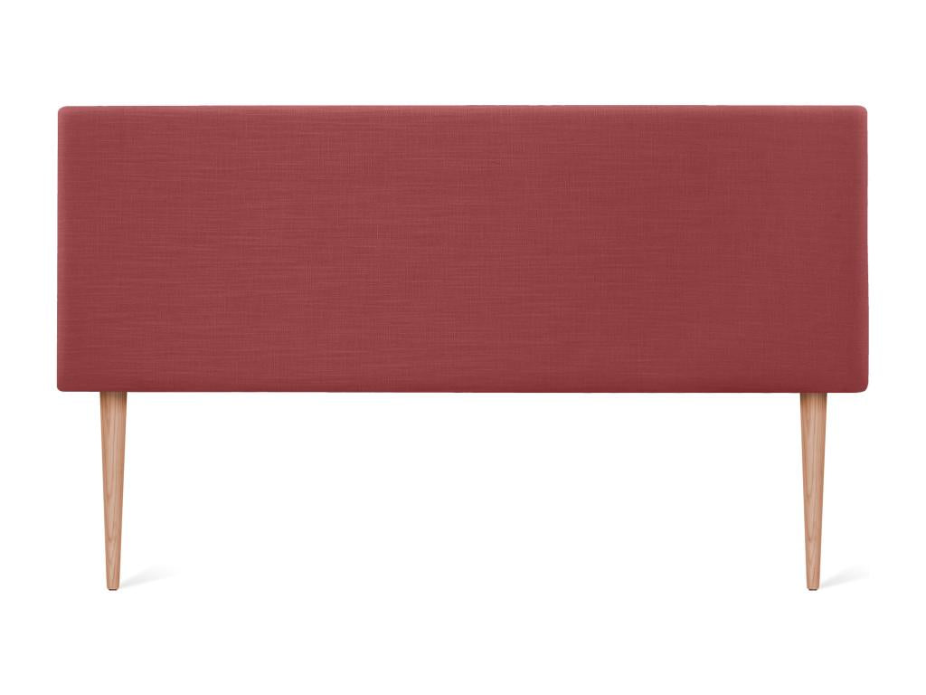Parisianestop Smooth Natural Linen Headboard 145x105cm with Legs for 135/140cm Beds - Red 81168JYYV