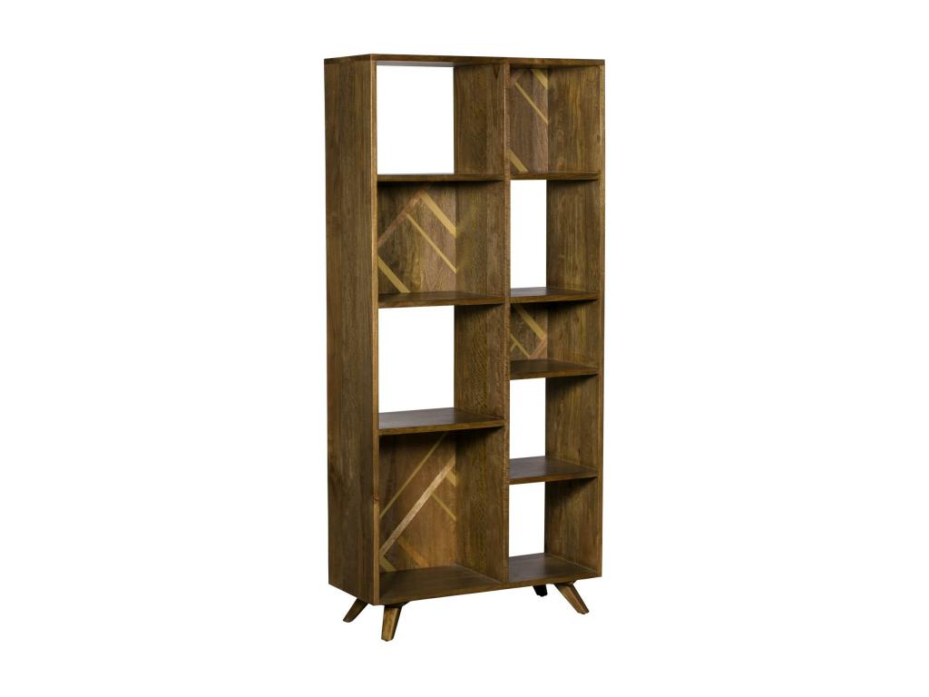 Maisonpuretop 51469NLOF Wooden and Marquetry Bookshelf