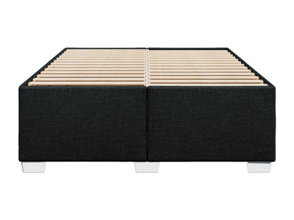 Black Bed Frame 160x200 cm Fabric 82302MJQQ