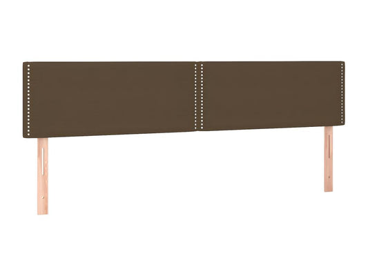 2-Piece Headboard Set, Dark Brown, 90x5x78/88 cm, Fabric, 42859QWEJ
