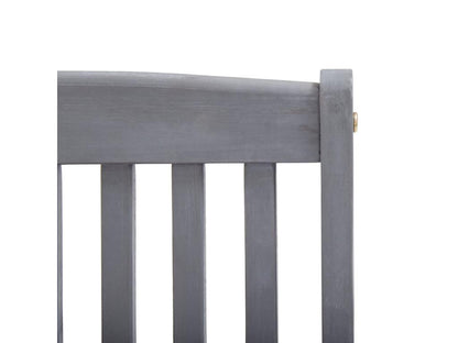 4-Piece Outdoor Folding Chairs with Cushions, Maisonpuretop Wood, 40 97125BRST