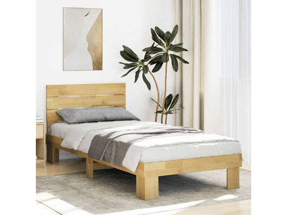 Bed frame with headboard, without mattress, 75x190 cm, 01883COTT