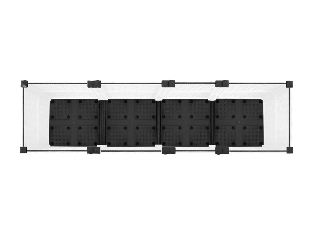 Raised bed 160x40x38 cm Polypropylene 82534QSMK