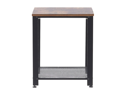 Parisianestop Side Table Imitation Wood Brown/Black 56010AYTV